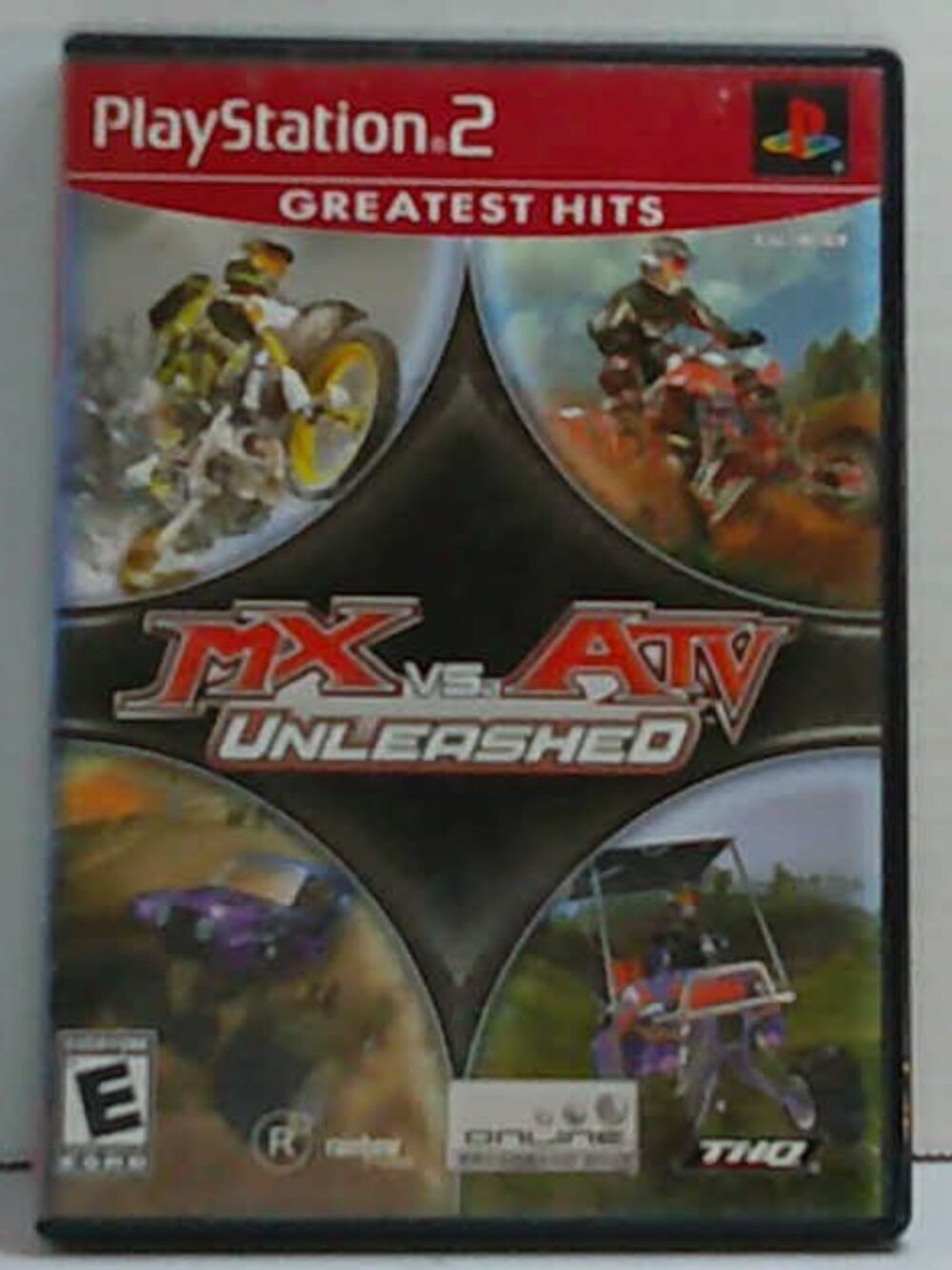 MX vs ATV Unleashed PS2 Greatest Hits lots of scratches